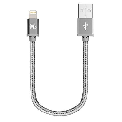 LAX iPhone Charger Lightning Cable - MFi Certified Durable Braided Apple Lightning USB Cord for iPhone 11/11 Pro Max/XS Max/X/iPad, iPod & More