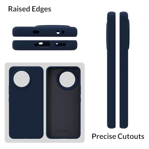 Image of SPRIG Compatible with Mi 14 Civi Premium SilkTone Back Cover Drop Tested Shock Proof Mobile Case for Men, Women, Boys and Girls with Camera Protection (Royal Blue)