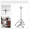 Vaisoeny Hi Hat Stand，Three Legs Hi-hat stand，Adjustable Height 23.6" to 39.3", Double Braced High Hat Stand with Widened Non-Slip Rubber Feet (V-CC-YQ06) #1
