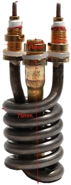 Electric Faucet Heating Element 220V 3000W 3300W Instant Water Heater Parts of Stainless Steel Heating Pipe(Type A1)