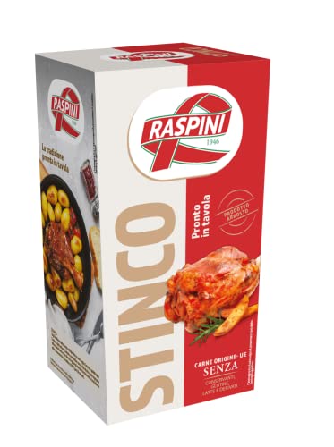 Raspini stinco di prosciutto arrosto precotto