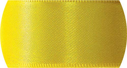 FITA CETIM SIMPLES CF005 22 mm COR 763 AMARELO GEMA Peça 10 metros