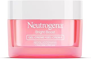 Neutrogena Gel Creme Facial Antissinais Bright Boost, 50ml - Produto em review com 4.7 estrelas e 5.400 avaliações