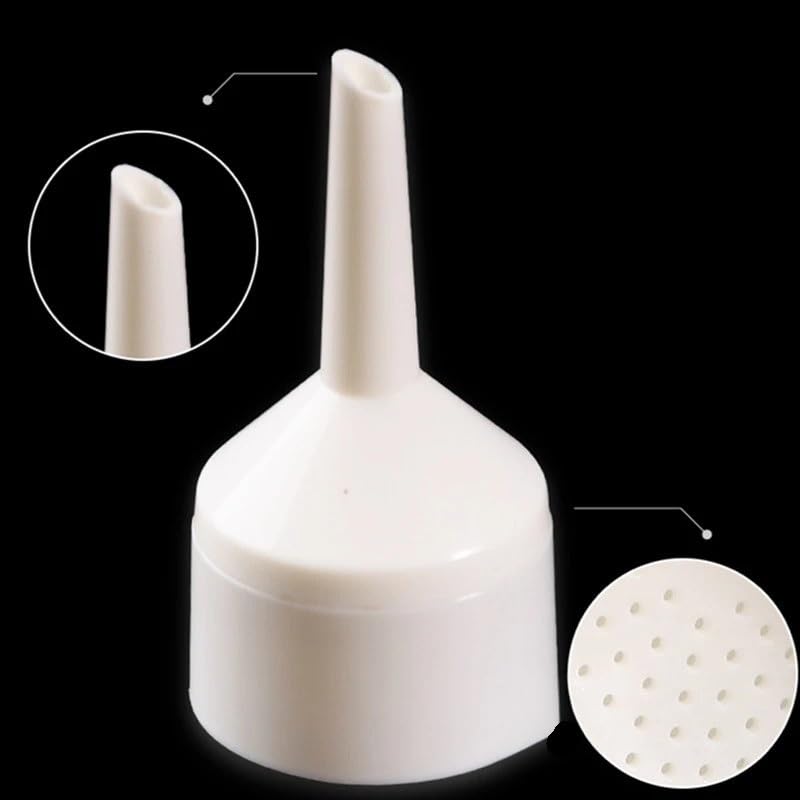 Embudo Buchner de plástico PP de 150 mm desmontable para experimentos 3