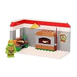 Snap & Switch Teenage Mutant Ninja Turtles Pizza Parlor with Mikey Playset - Buildable Toy Set for Creative Play and Fun - Ages: 6+