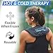 Coldest Neck Shoulder Ice Pack for Injuries Reusable Gel Cold Pack Wrap for Upper Back Pain Relief Cold Compress Therapy for Swelling, Bruises, Surgery