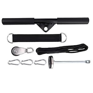 DIY Fitness Arm Power Device, High Pull Rod Loading Pin Dumbbell, onderarmsterkte -oefener, sportuitrusting voor armen achter schouders en buiktraining