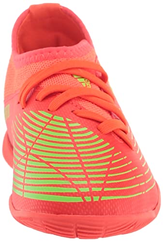 Adidas Unisex-Child Edge.3 Predator Indoor Solar Red/Solar Green/Black 2 Little Kid #TOP1