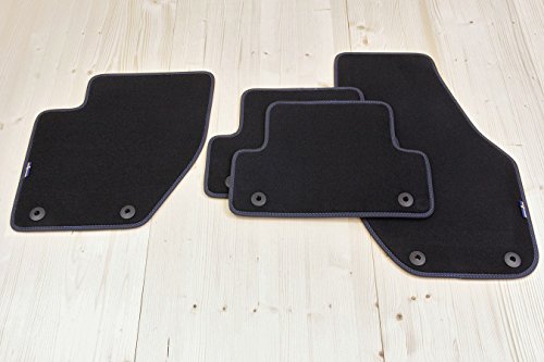 Tapis de sol en suède tuning-art D100 pour Volvo V40 2012-2019