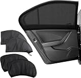R-timer Parasol de Coche para Maserati GranSport 2004-2007, Malla Transpirable Protección UV Mosquitera Bebé Escudo de Privacidad Accesorios Auto,2pcs(Two Front Windows