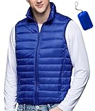 メンズダウンベスト 超軽量 ダウンベスト