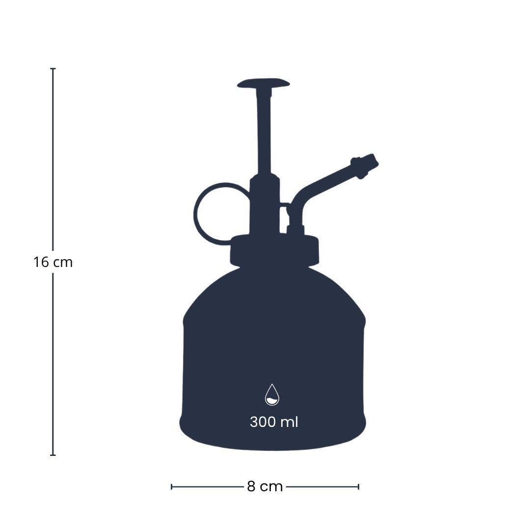 Pulverizador de Plantas de Acero Inoxidable, para Casa, Plateado, 300 ml