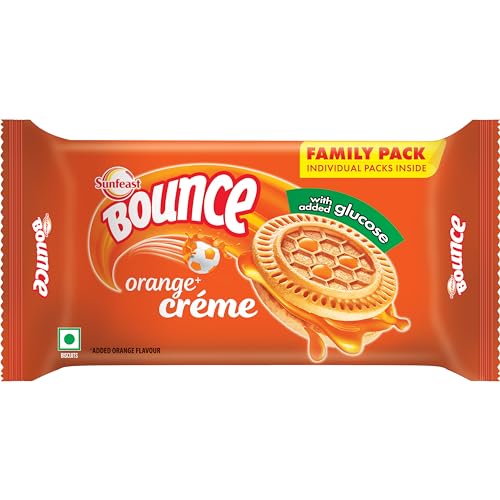 Image of Sunfeast Bounce Orange Cream, 348g