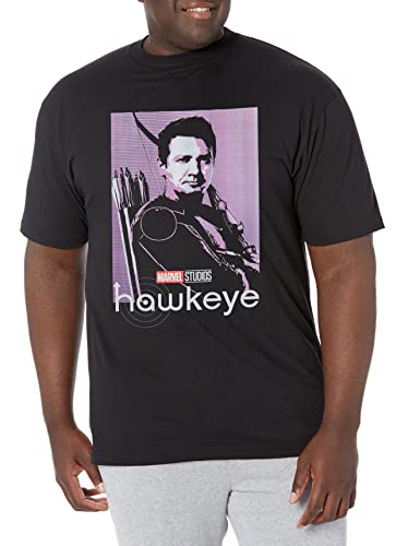 Marvel Hawkeye Poppin T-Shirt Homme anti-déformation coton respirant durable