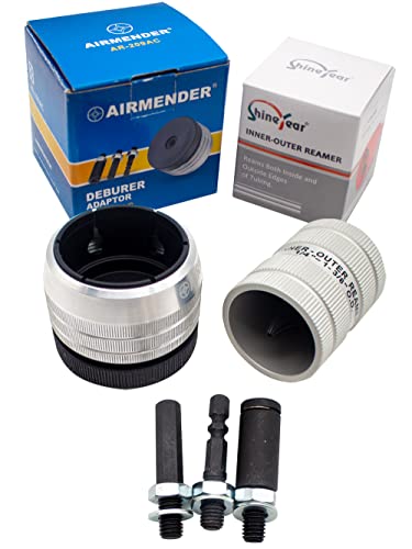 Electric Reamer, 6Mm-35Mm Copper Tube Chamfer Trimming Knife Metal Pipes Deburring Reamer Internal External Chamfering Tool #TOP1