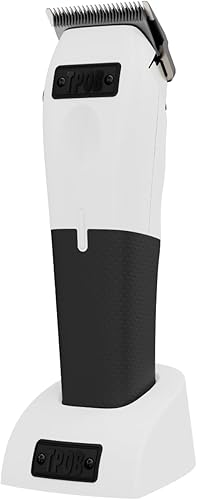 Miniatura 5 de TPOB Play Barber - Cortapelos para hombre 7500 RPM con empuñaduras de goma (blanco)