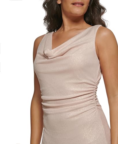 Image of Kensie Women's Sleeveless Cowl Neck Midi Dress