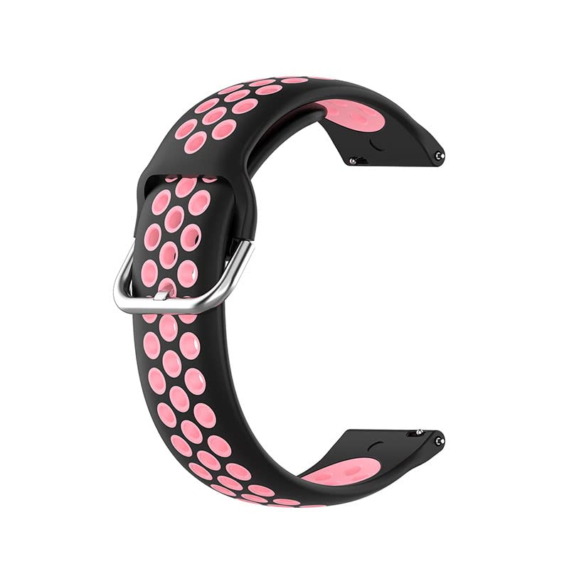Correa de silicona de 22mm para Garmin Forerunner 245 645 Vivoactive 3 Music Venu ágata