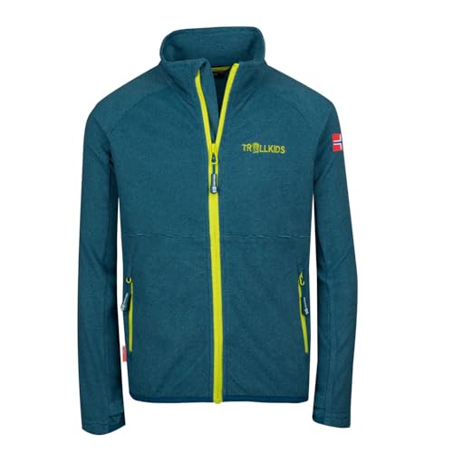 Trollkids Kids Noresund Jacket 140, Petrol