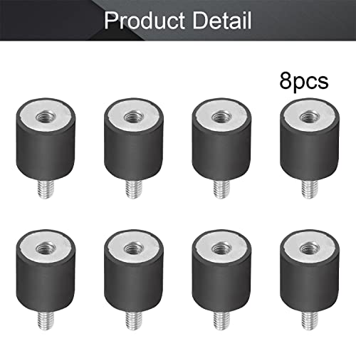 Lot De 25 Goujons Filetés En Acier Inoxydable 18-8 - Filetage 8-32, Longueur 1 1/4 Pouce, Pleine Tige