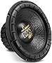 Lanzar 12in Car Subwoofer Speaker - Black Non-Pressed Paper Cone, Stamped Steel Basket, Dual 4 Ohm Impedance, 1000 Watt Power and Rubber Suspension for Vehicle Audio Stereo Sound System - MAX12D