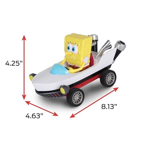 Nick Kart Racers - Pull Back SpongeBob Boatmobile miniatura 3