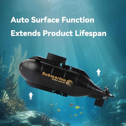 Mini sous-marin radiocommandé de simulation pour animation de piscine
