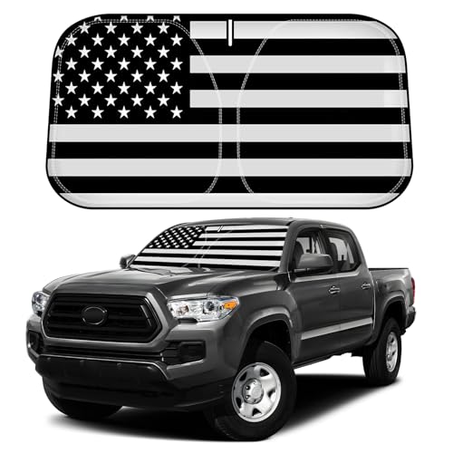 D-Lumina Windshield Sun Shade for 2016-2023 Toyo-ta Tacoma Accessories, Front Window Sunshade...