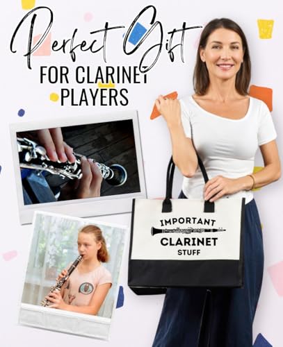 Bolsa Tote para clarinetistas con cierre y correa miniatura 4