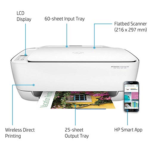 Image of HP DeskJet Ink Advantage 3636 All-in-One Printer (K4U05B)