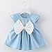 feiXIANG Ropa de los niños Infantil bebé Arco Vestido de los niños...