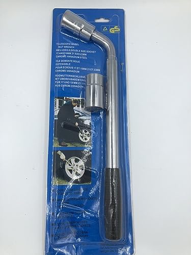  openspaceshop CHIAVE TELESCOPICA SVITABULLONI 17-19-21-23 SMONTA GOMME RUOTE DADI BULLONI AUTO