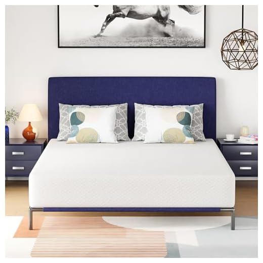 PayLessHere 10 Inch Queen Gel Memory Foam Mattress/CertiPUR-US Certified/Bed-in-a-Box/Cool Sleep & Comfy Support