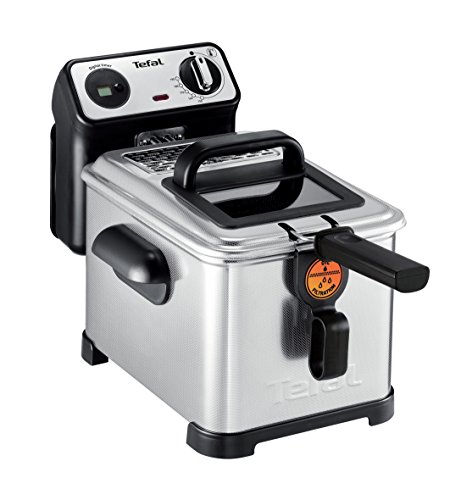 Tefal Friteuse Semi-Pro FR519170 - Filtra Pro 4 L - 3000W - minuterie Digitale - Thermostat réglable 150-190°C - cuve INOX Amovible - Filtre Anti-Odeur...