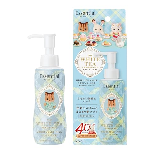 【Essential】エッセンシャル プレミアム うるりジェリーミルク シルバニアデザイン品 ホワイトティーの香り 140mlのサムネイル
