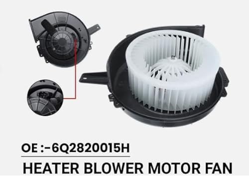 Eu Auto Parts For Vw Polo Audi A1 A2 Skoda Fabia Seat Cordoba Ibiza Mk3 Mk4 Skoda Roomster 6Q2820015 Audi A1 A2 Skoda Fabia Mk1 Mk2 Mk3 Heater Blower Motor Fan | Durable & Easy To Use | Home & Office