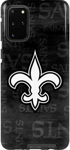 Skinit Pro Phone Case Compatible with Galaxy S20 Plus - Officially Licensed NFL New Orleans Saints Design