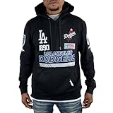 [Pro Standard] LA NATIONAL LEAGUE 1890 ナショナルリーグ プルオーバー パーカー ワッペン プリント プロスタンダード ブラック 黒 po88-Lサイズ [並行輸入品]