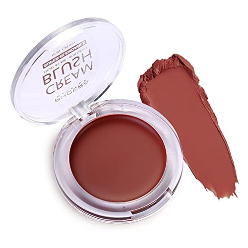 Go Ho Cream Face Blush Makeup Palette,Cream Solid Gel Blush For Cheek And Lip Tint Easy To Blend,Sheer Flush Of Color And Smooth Natural Dewy Finish Healthy Glow #106 Sunset Bronzer #TOP28