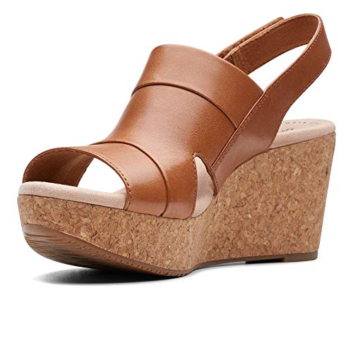 Image of Clarks womens Annadel IvoryWedge Sandal