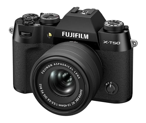 Amazon.com : Fujifilm X-T50 Mirrorless Digital Camera XC15-45mmF3