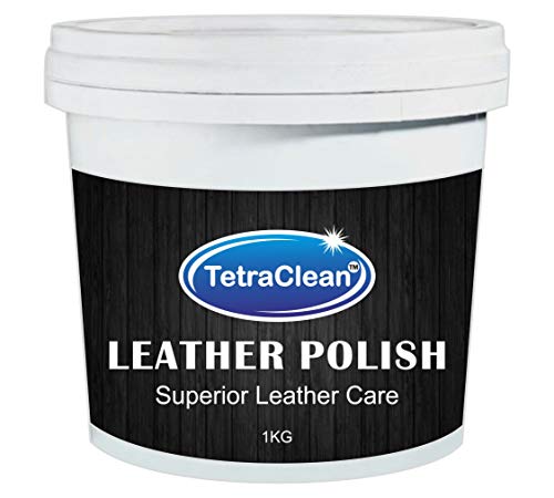 Tetraclean Multicolor Patent Leather Polish, Leather, Nubuck, Synthetic Leather Shoe Polish | For Home & Commercial Use, (1 Kg)