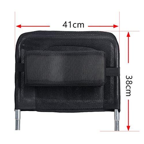 Reposacabezas para silla de ruedas, almohada ligera portátil con acolchado extraíble para respaldo, accesorio universal para silla de ruedas