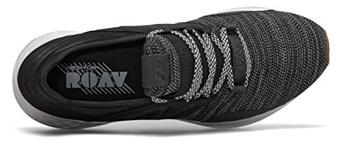 Image of New Balance Men's Fresh Foam Roav V1 Sneaker, Black /Summer Fog, 7 W US