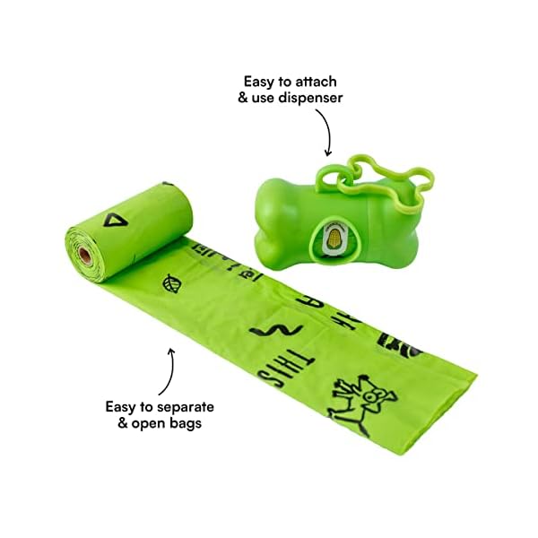 MyEcoPet® Dog Poop Bags with Portable Dispenser | Durable & Easy-to-Use Dog Waste Bags | Extra Thick, Leak-Proof, and Odor-Locking | Includes 2 Rolls + Dispenser MyEcoPet® Dog Poop Bags with Portable Dispenser | Durable & Easy-to-Use Dog Waste Bags | Extra Thick, Leak-Proof, and Odor-Locking | Includes 2 Rolls + Dispenser