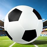 Copa del Mundo 2026 - Decoración inflable para exteriores, pelota de fútbol inflable gigante de 6.3 pies, decoración de patio, eventos de fútbol, decoración temática deportiva para competiciones al