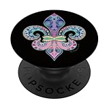 Picture of FLEUR DE LIS PHONE GRIP STAND PopSockets Adhesive PopGrip