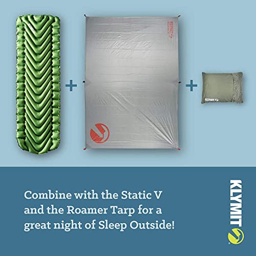 Klymit Drift Camping Pillow, Shredded Memory Foam Travel Pillow With Reversible Cover For Outdoor Use, Green #TOP5