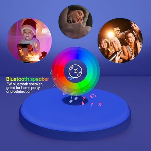 Plafonnier LED dimmable 36W avec télécommande Bluetooth JDONG
