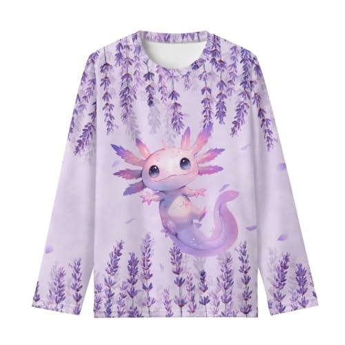 Image of Long Sleeve Shirts for Girls Winter Tops 3-16t Cartoon T Shirts for Fall Clothes